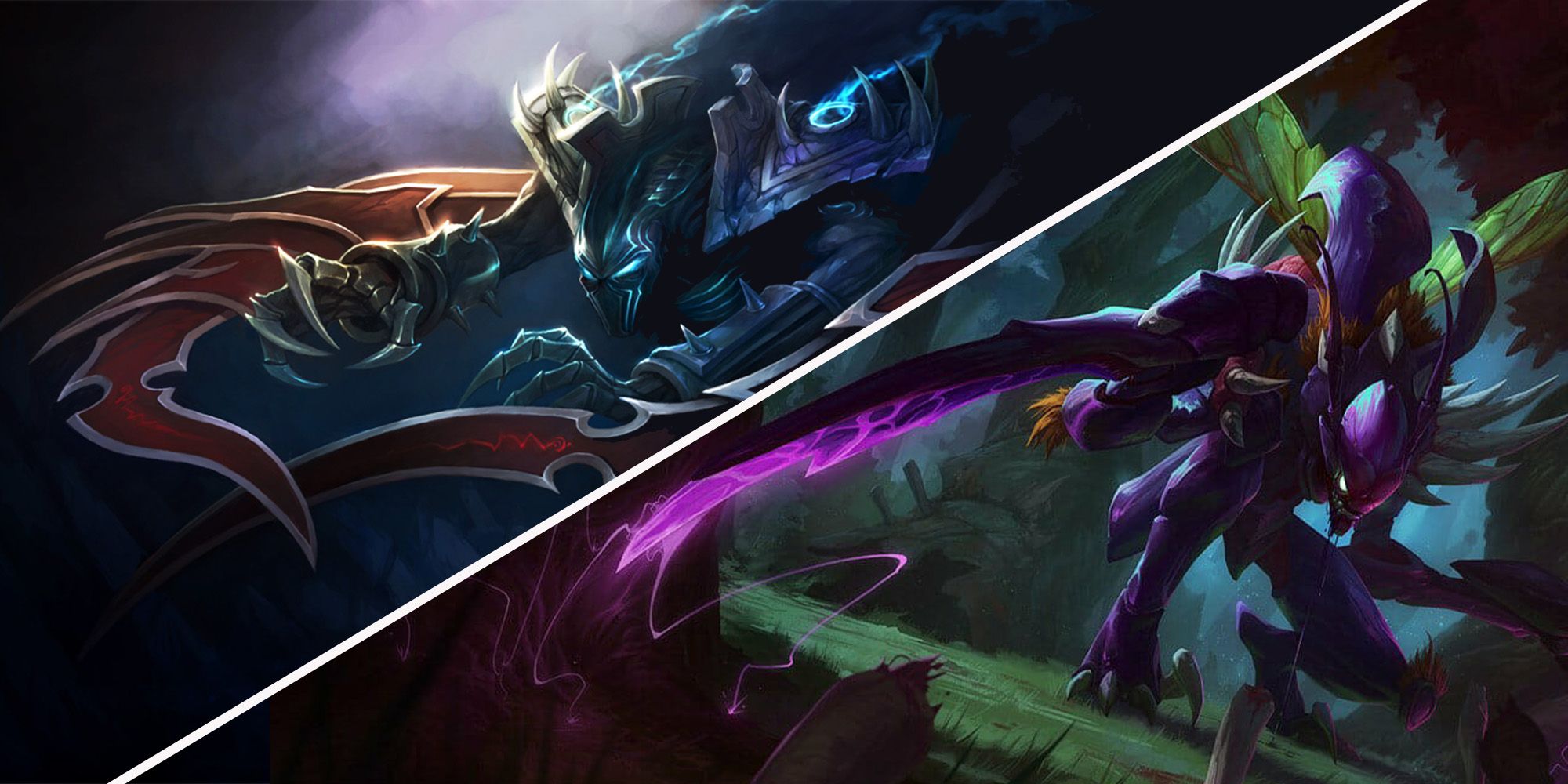 Khazix and Nocturne from League of Legends