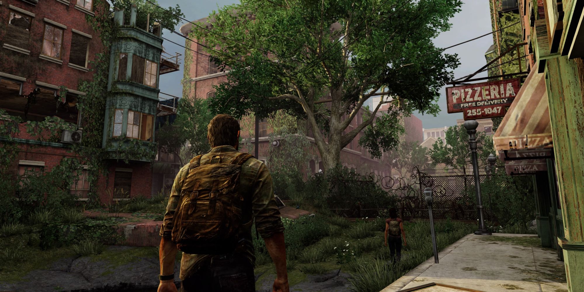Last Of Us Screenshot Of Joel Wandering Around