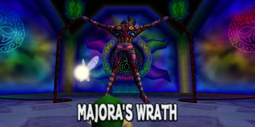 Nintendo Legend of Zelda Majora's Mask Majora's Wrath Boss Battle