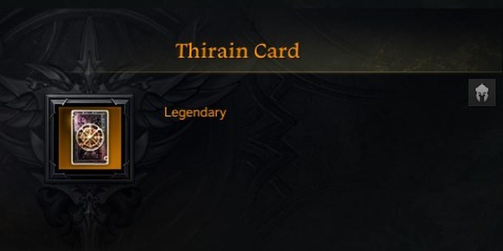 Lost Ark Thirain Card
