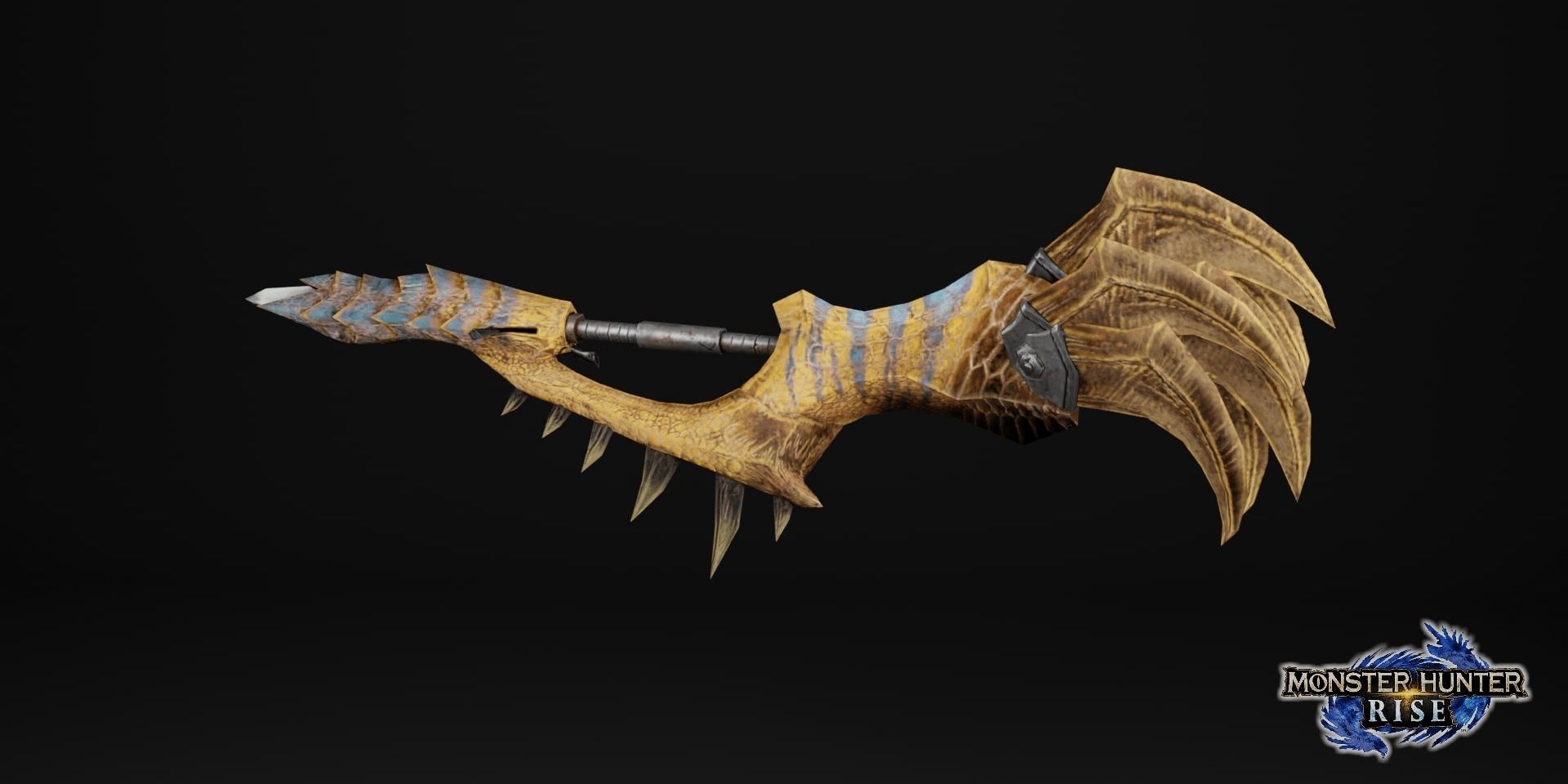 Tigerclaw Glaive on a black background