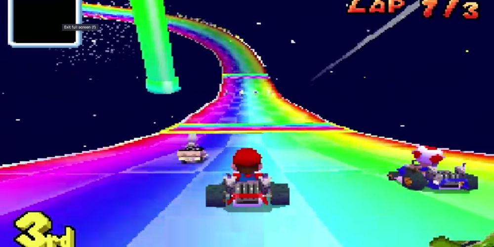 Mario Kart DS Rainbow ROad