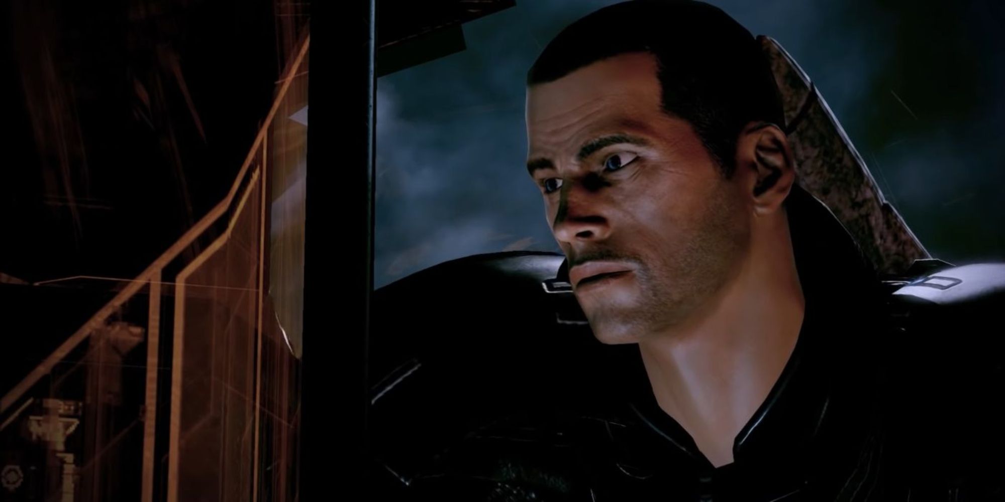 Mass Effect 2 Screenshot Of Shepard Deciding Fate Of Collector Base