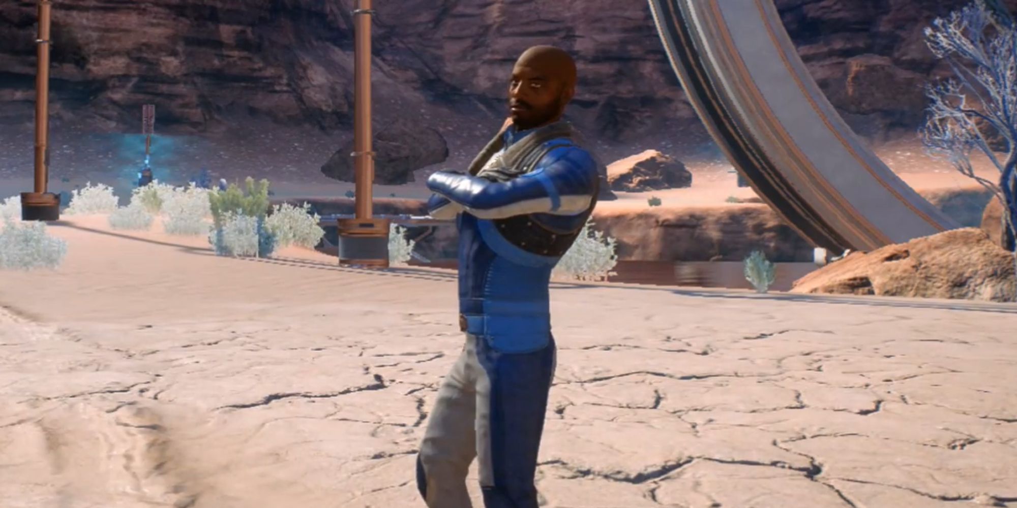Mass Effect Andromeda Screenshot Of August Bradley