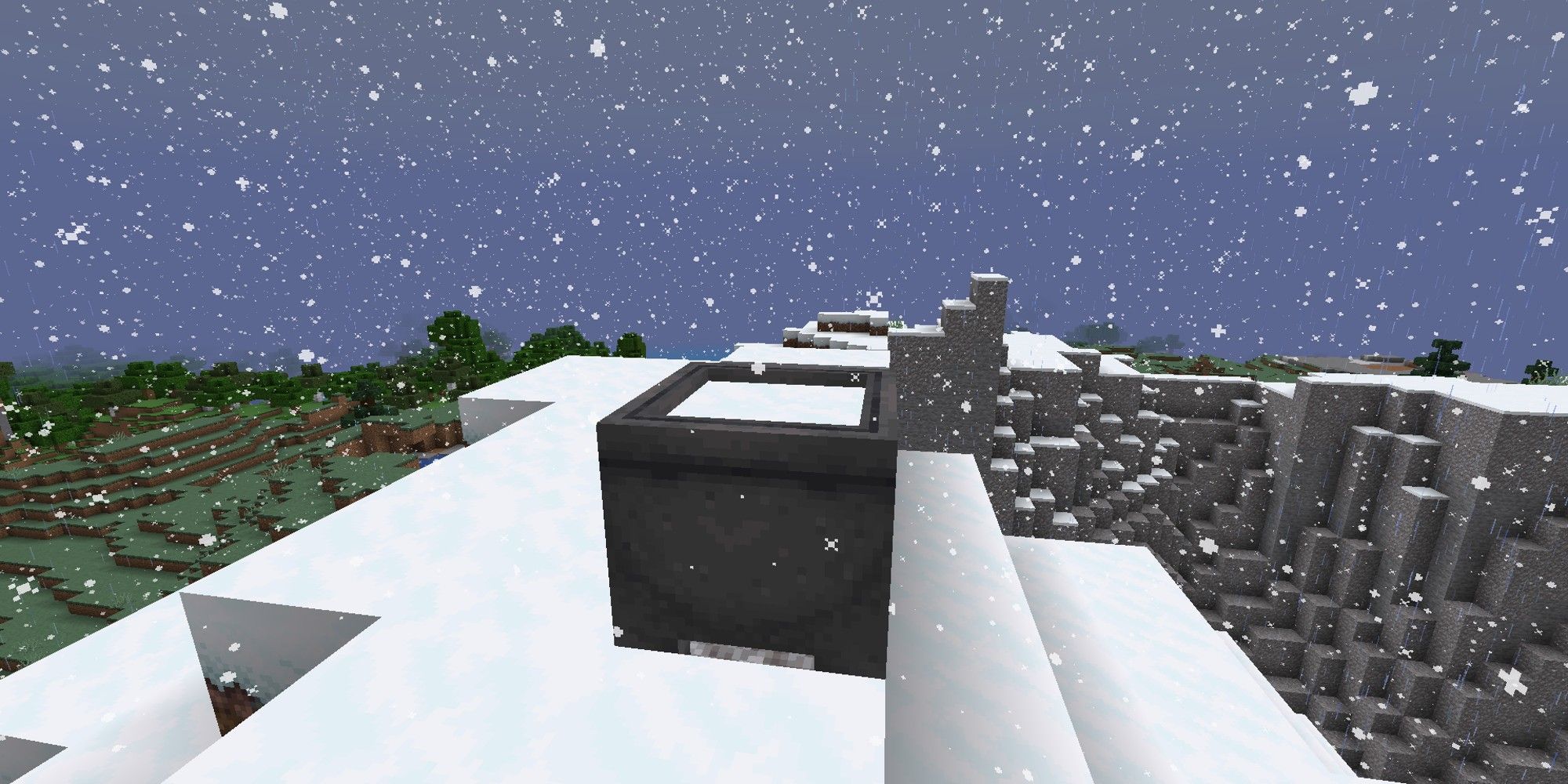 Minecraft How To Get Powdered Snow