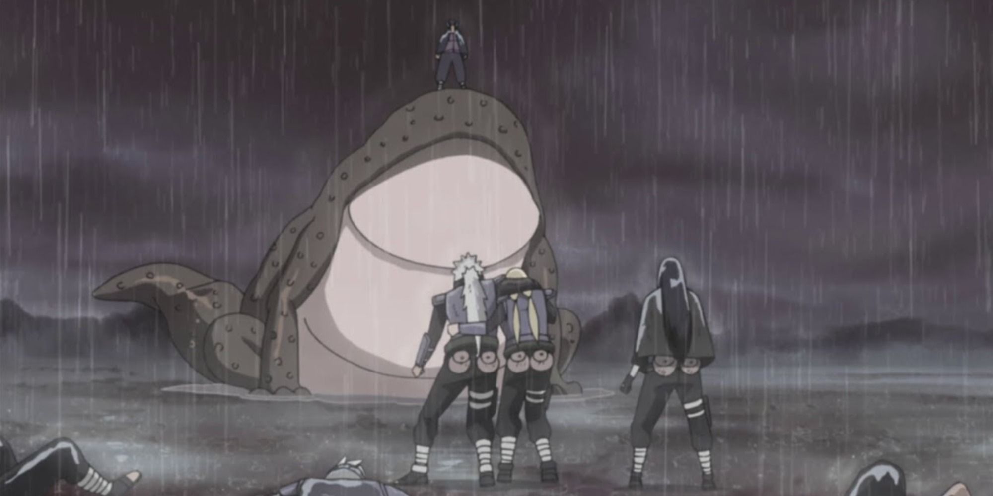 The Ibuse summon in Naruto