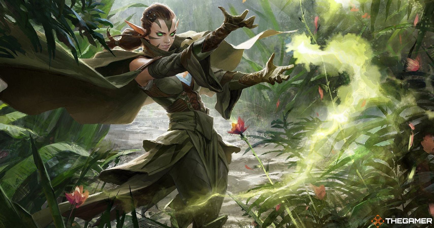 Mtg girl a 2.0. Фея МТГ. MTG Nissa. Magic the Gathering эльфы. Magic the Gathering Нисса.