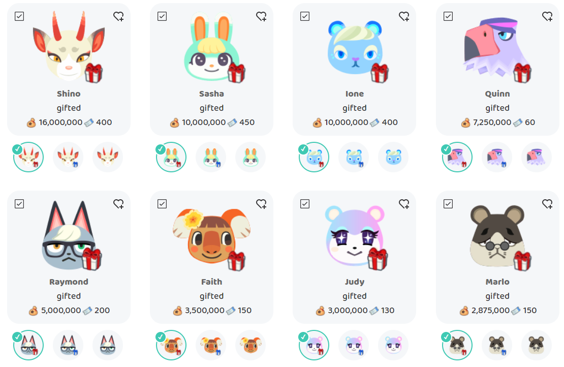 New Animal Crossing Update Villagers Are Slightly Cheaper On Nookazon Now