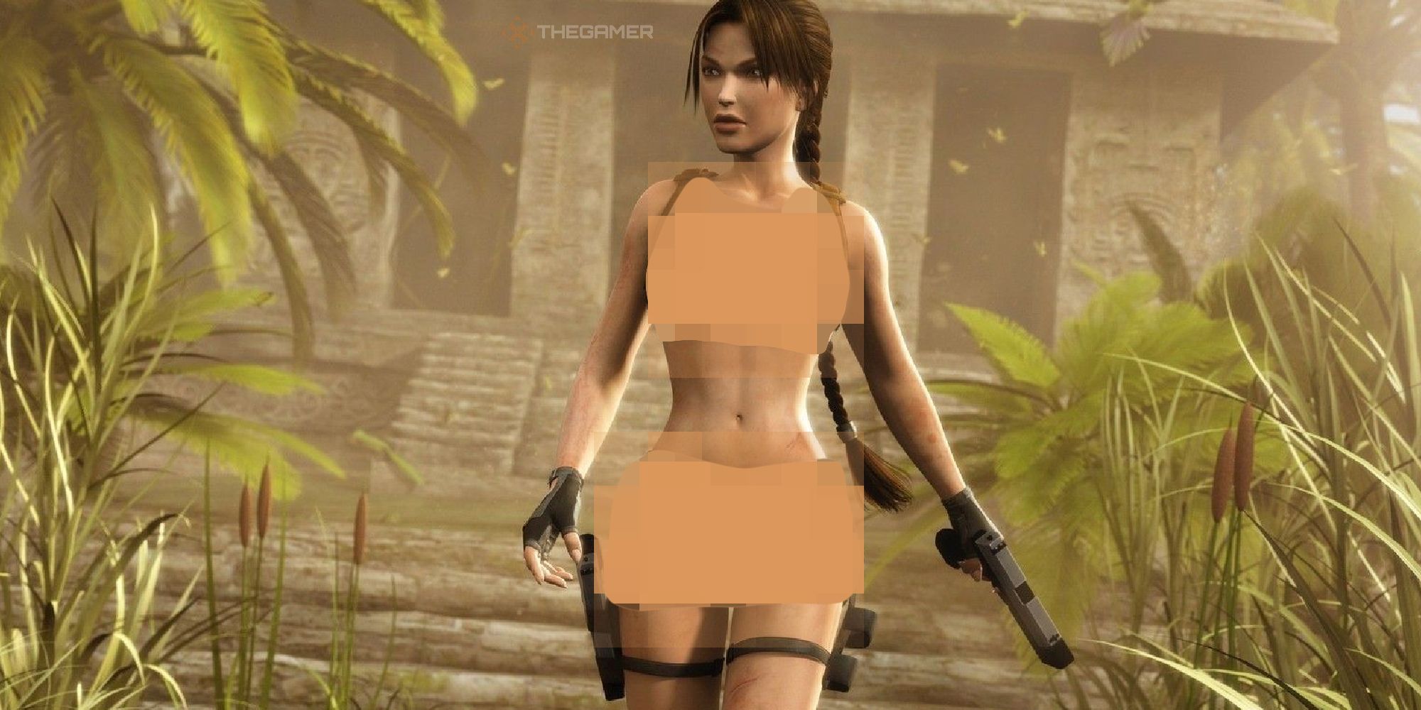 tomb raider nude scene