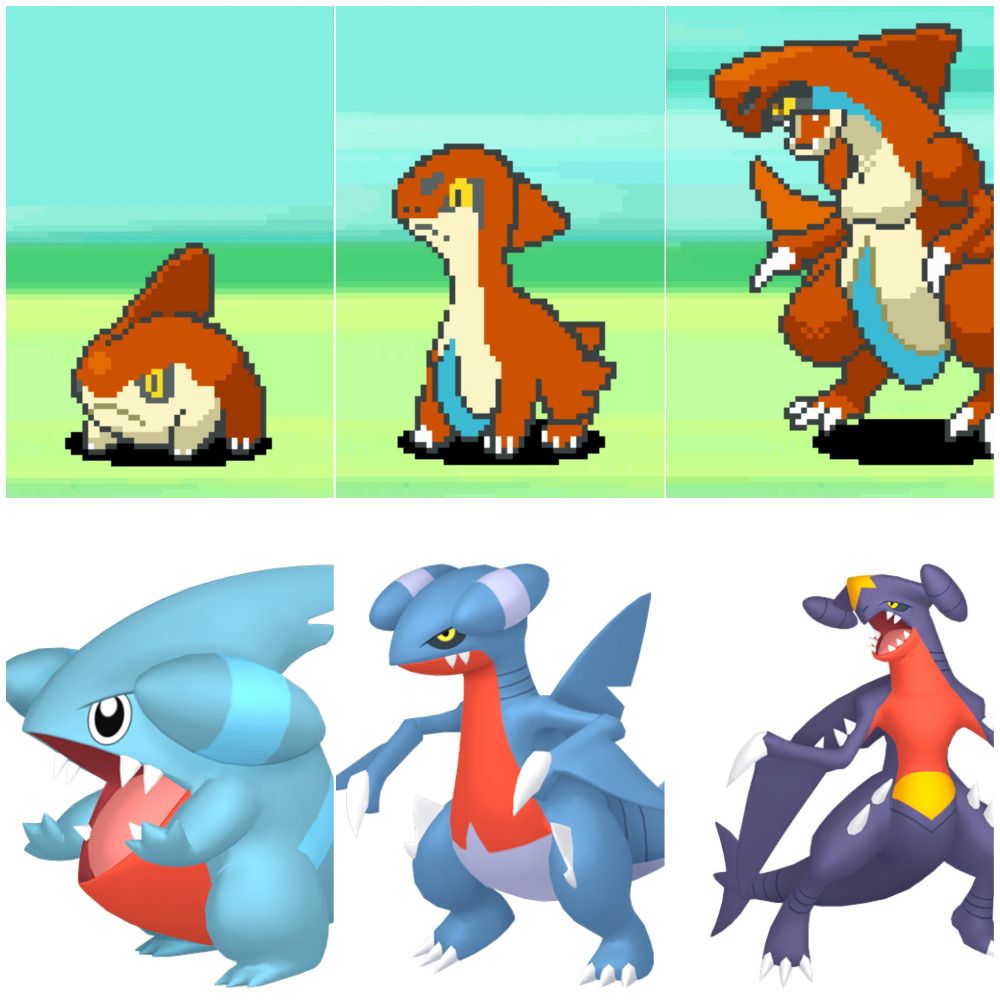 Garchomp Line Beta & Final Design