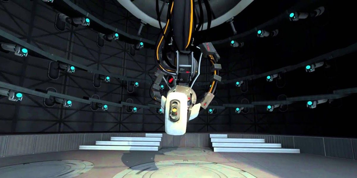 Portal 2 sci fi game glados the robot 