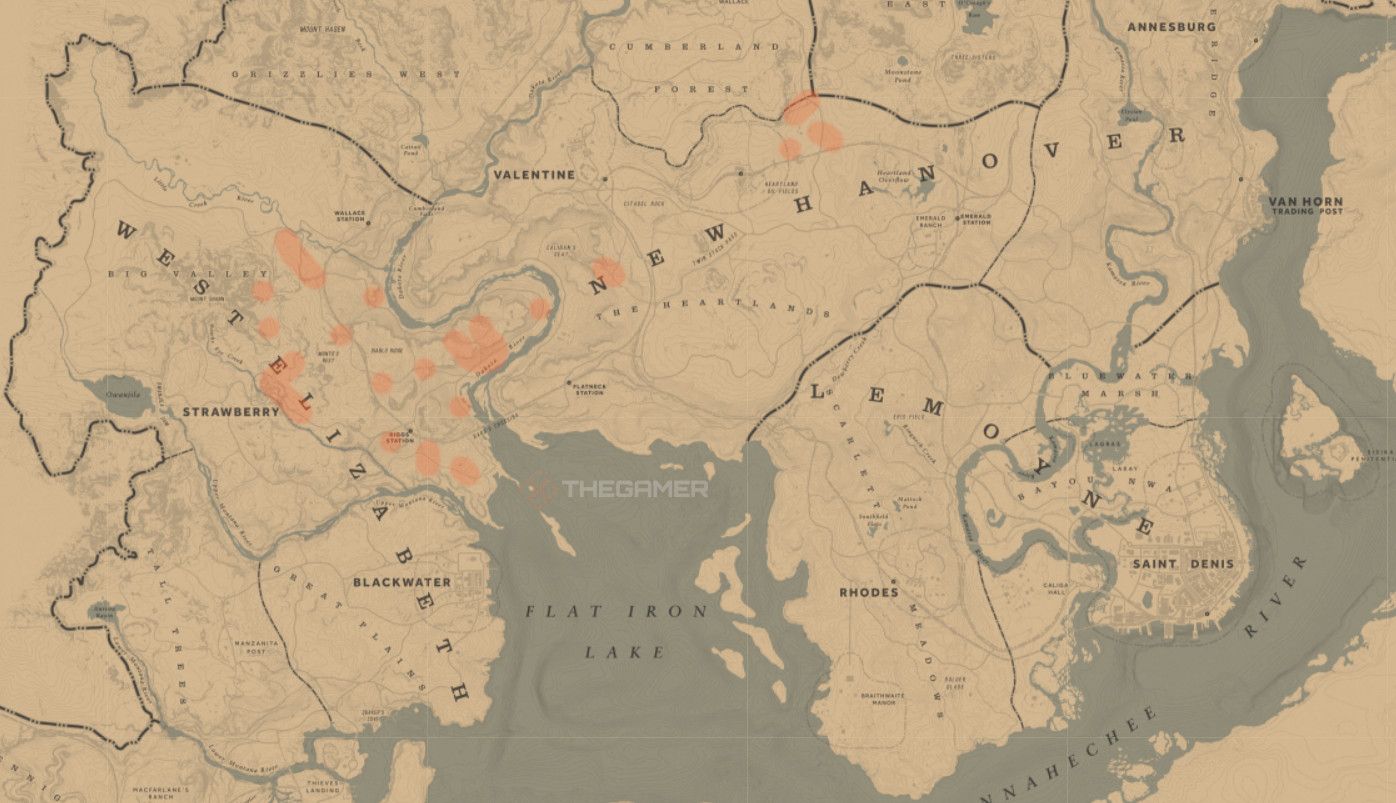 Red Dead Online: Quail Hunting Locations