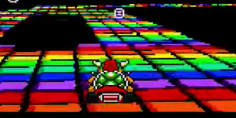 Every Version Of Mario Karts Rainbow Road Ranked