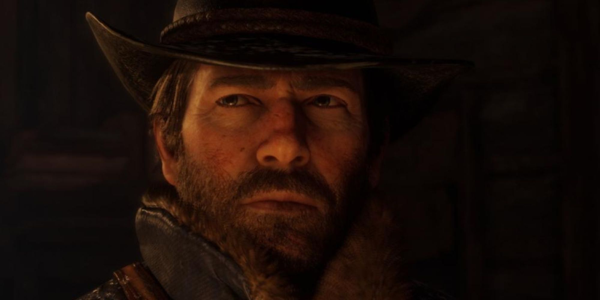 Red Dead Redemption 2 Screenshot Of Arthur's Face Chapter One