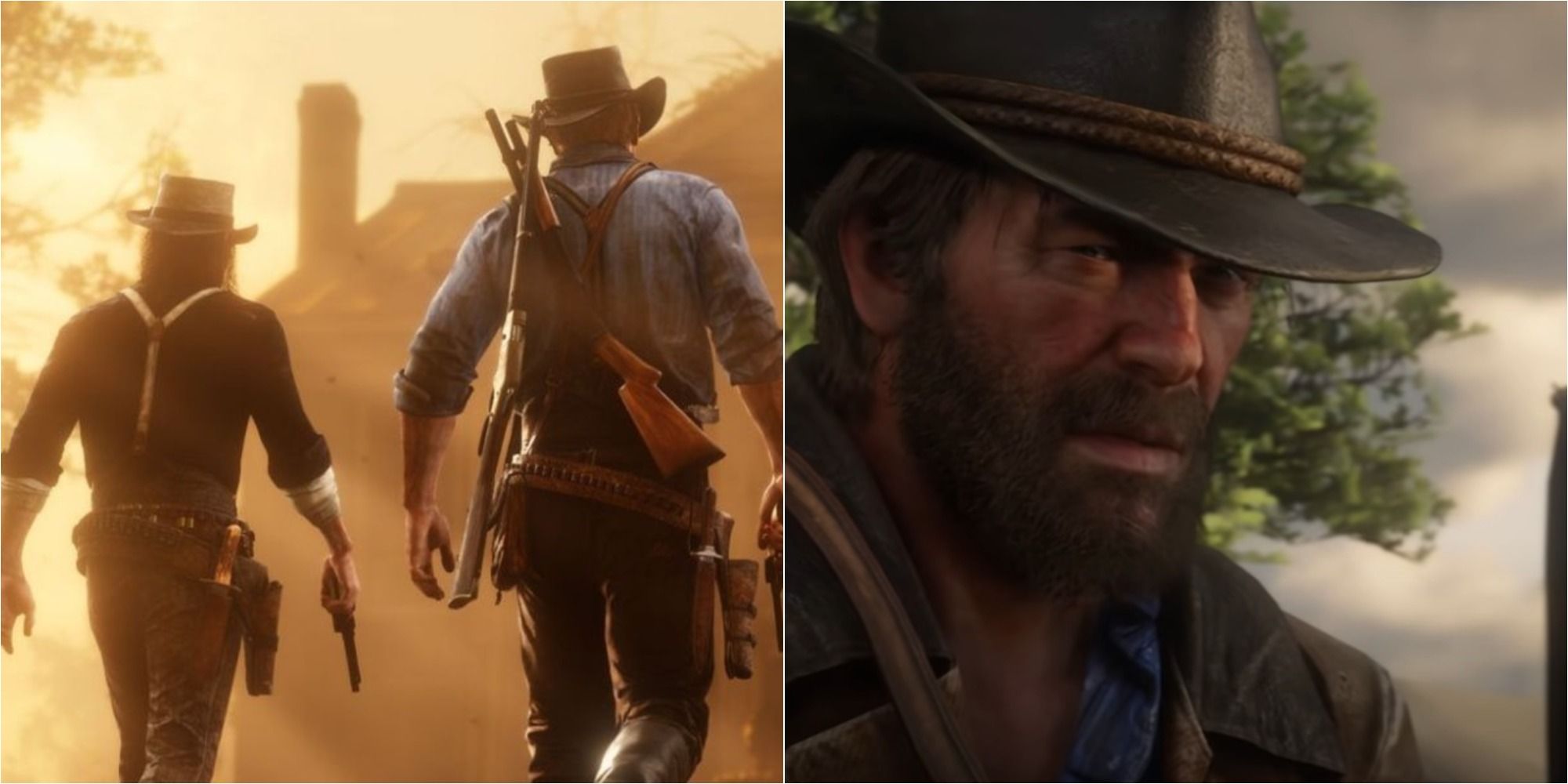 Red Dead Redemption Arthur Hidden Details Featured Split Image