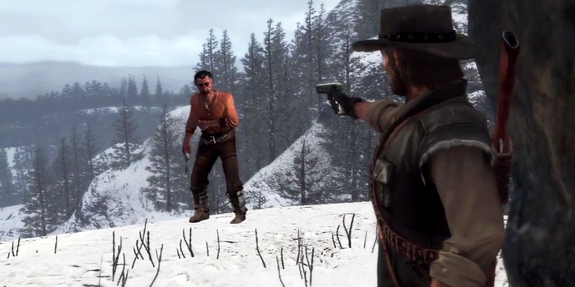 Red Dead Redemption Screenshot Of John and Dutch