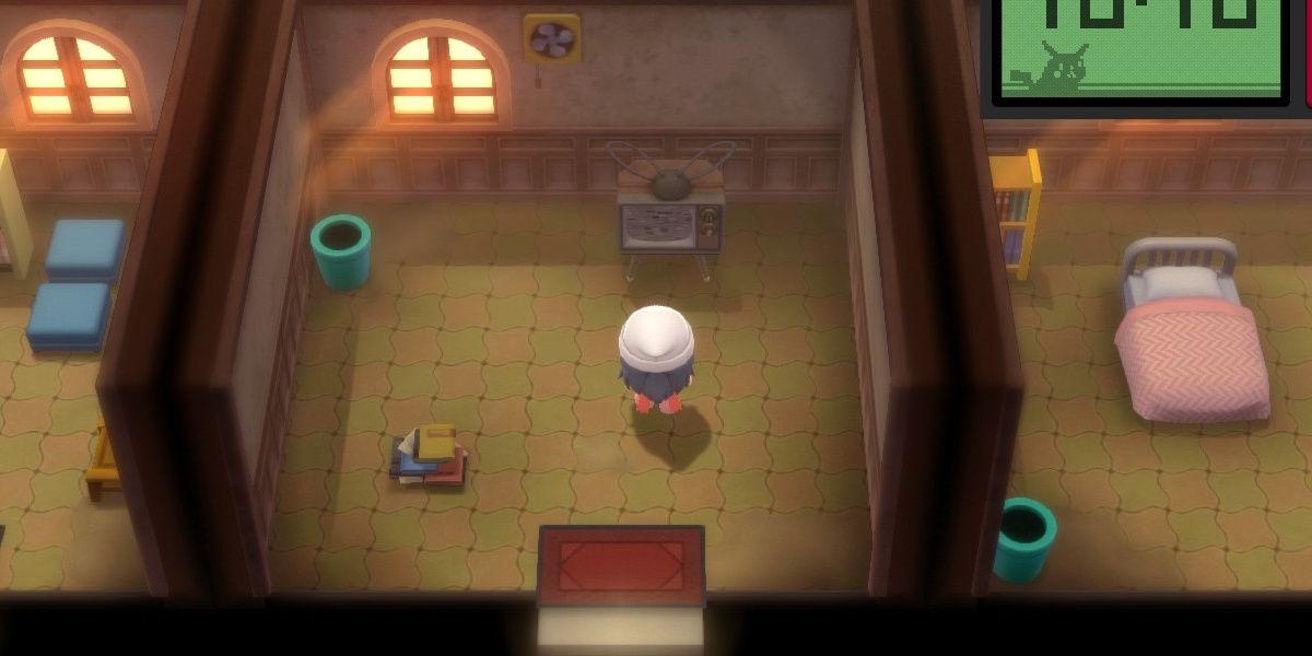 TV in the Old Chateau in Pokemon 