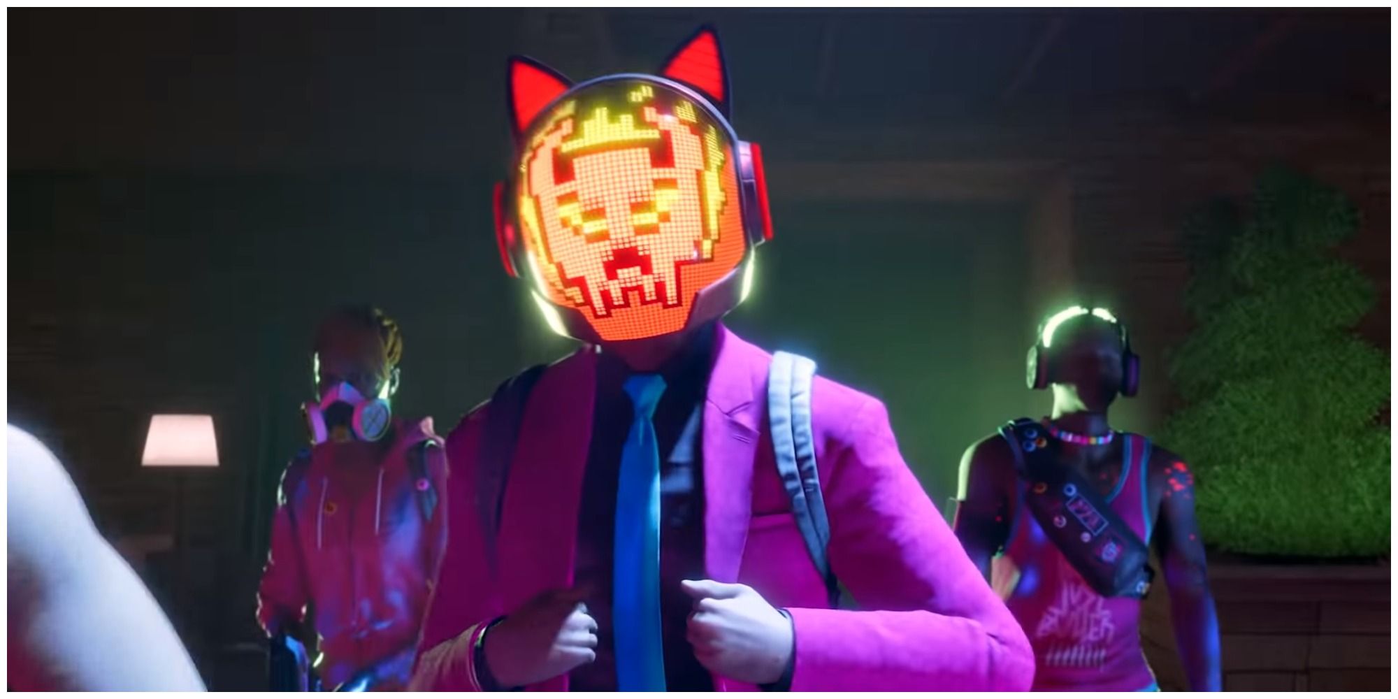 SAINTS ROW Idol in pink suit and helmet