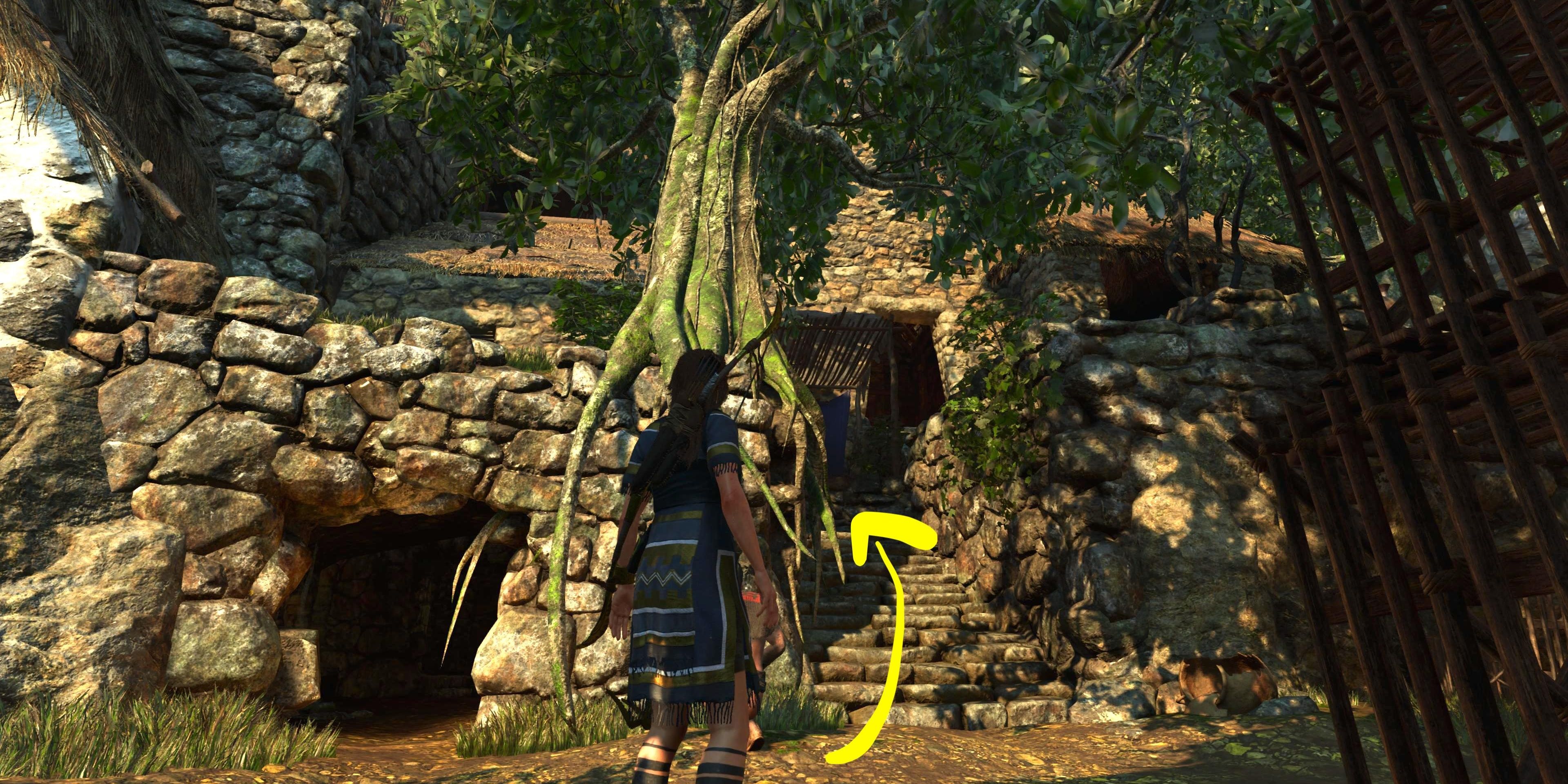 Explorer Backpack directions in Shadow of the Tomb Raider