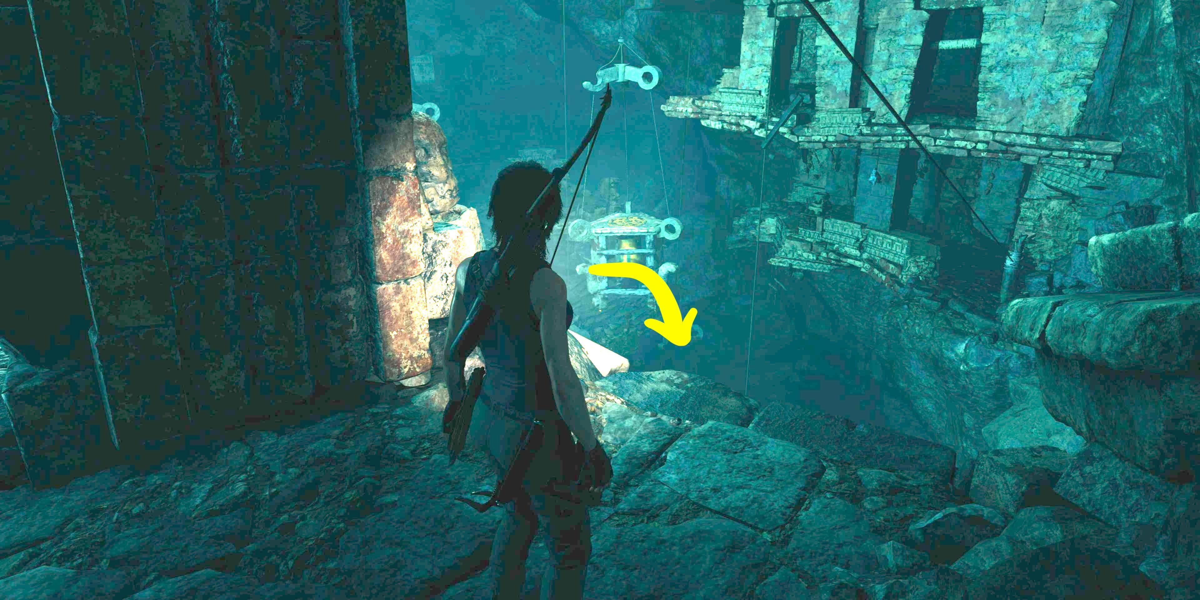 Explorer Backpack directions in Shadow of the Tomb Raider