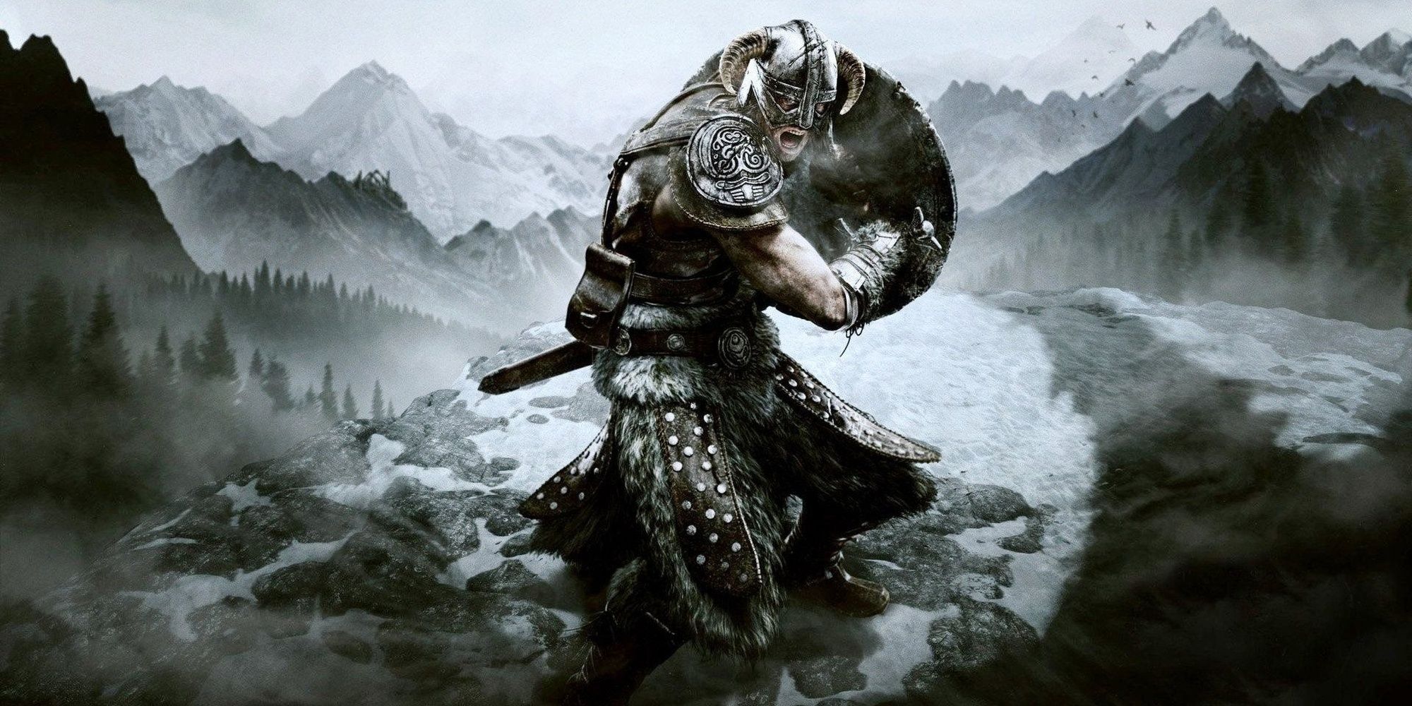 Skyrim Dragonborn Promo Art