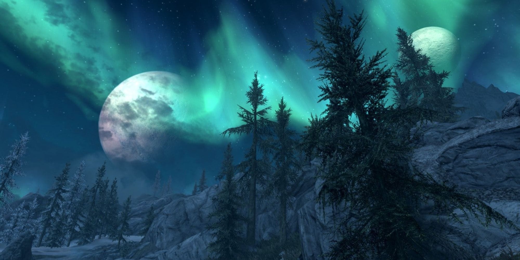 Skyrim Sky Aurora