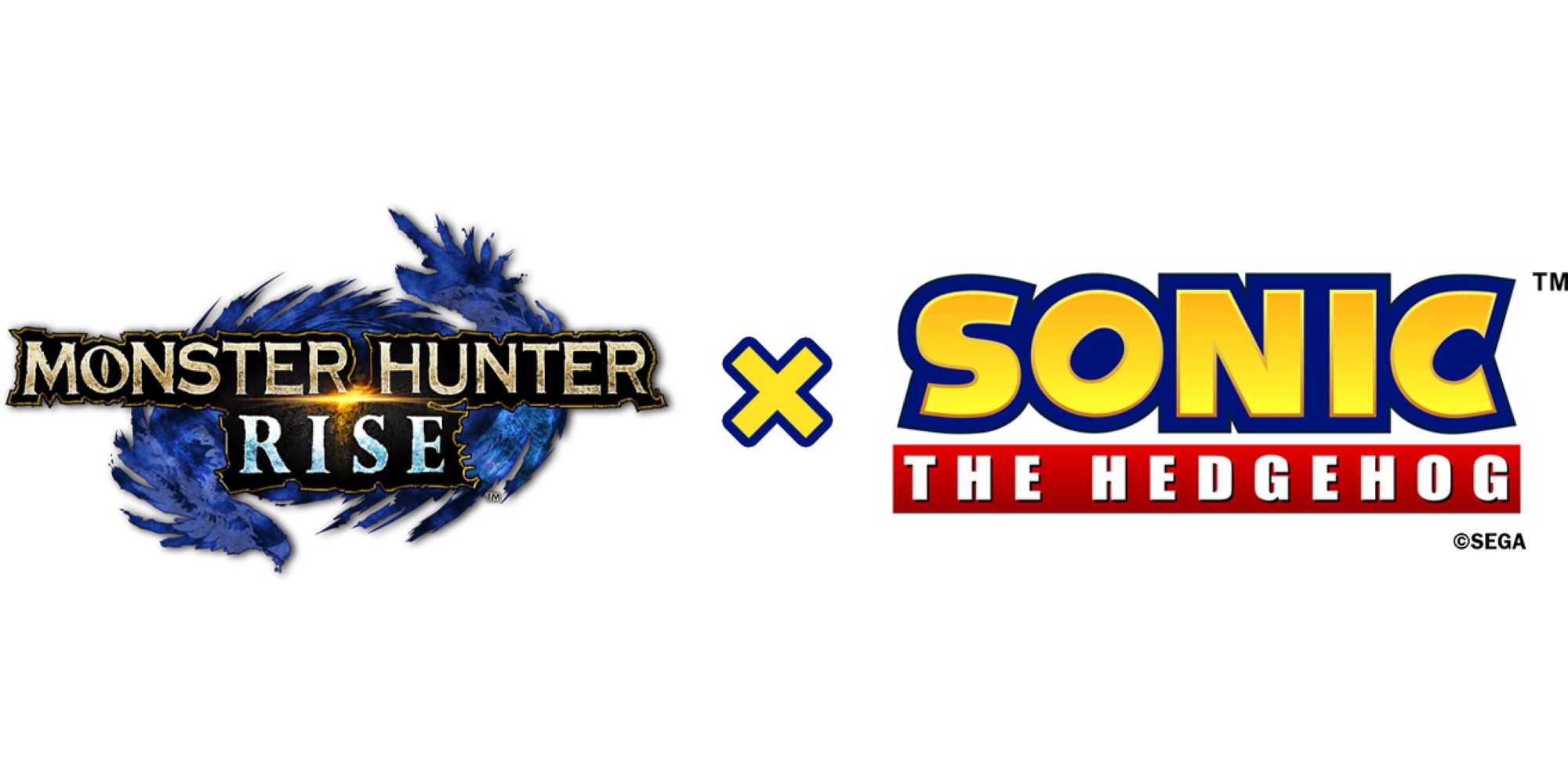 Sonic Monster Hunter Rise Logo