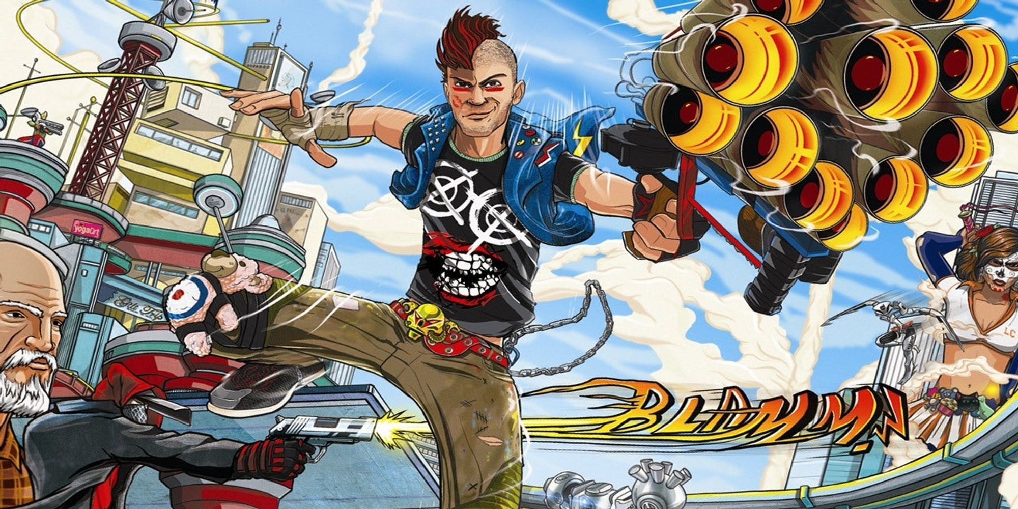 Sunset Overdrive Cleaned Steam Poster Image
