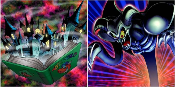 Toon world & Toon Summoned Skull yugioh