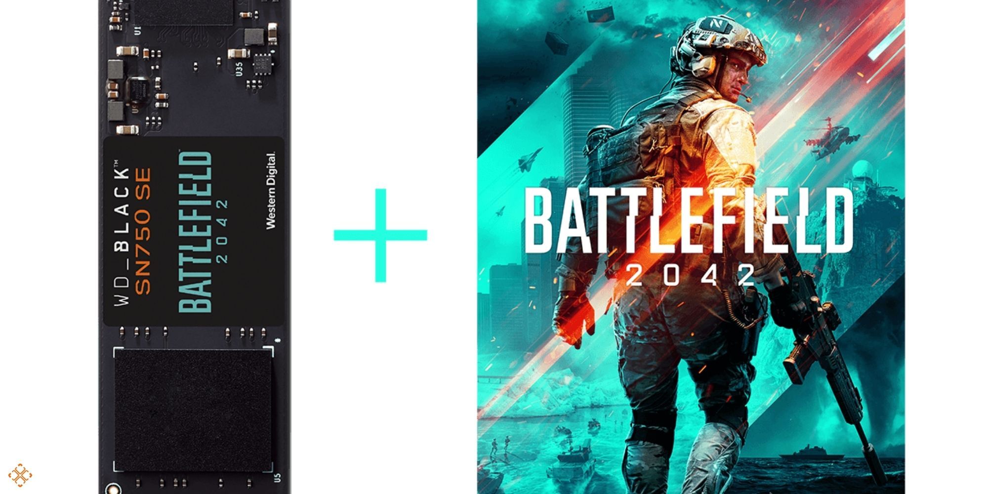 WD_Black SN750 SE NVMe SSD Battlefield 2042 Bundle