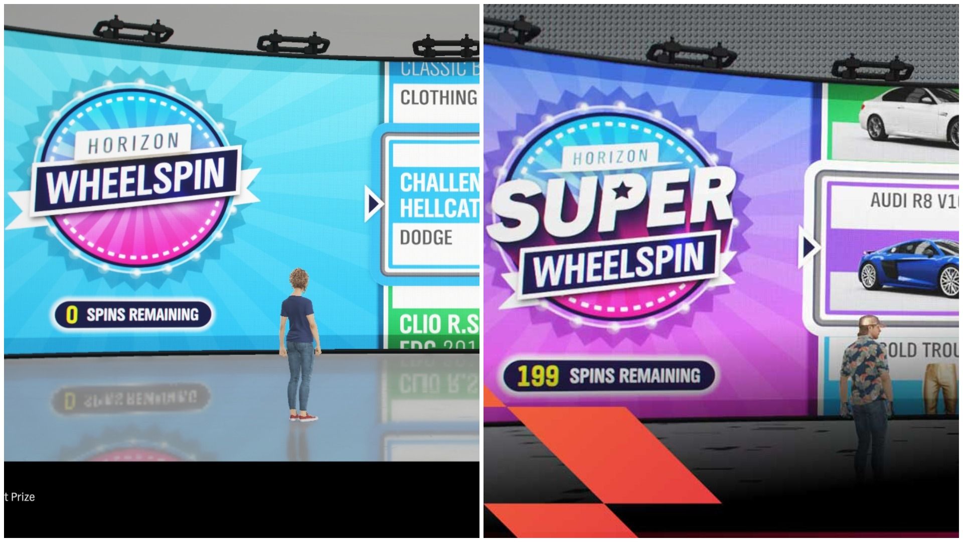 forza horizon 5 Wheelspins And Super Wheelspins earn credits 