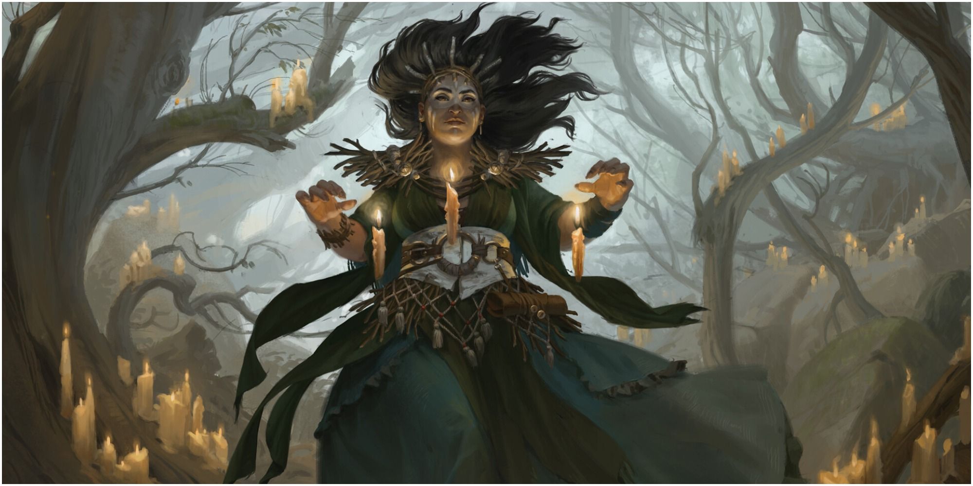 candlegrove witch warlock art mtg