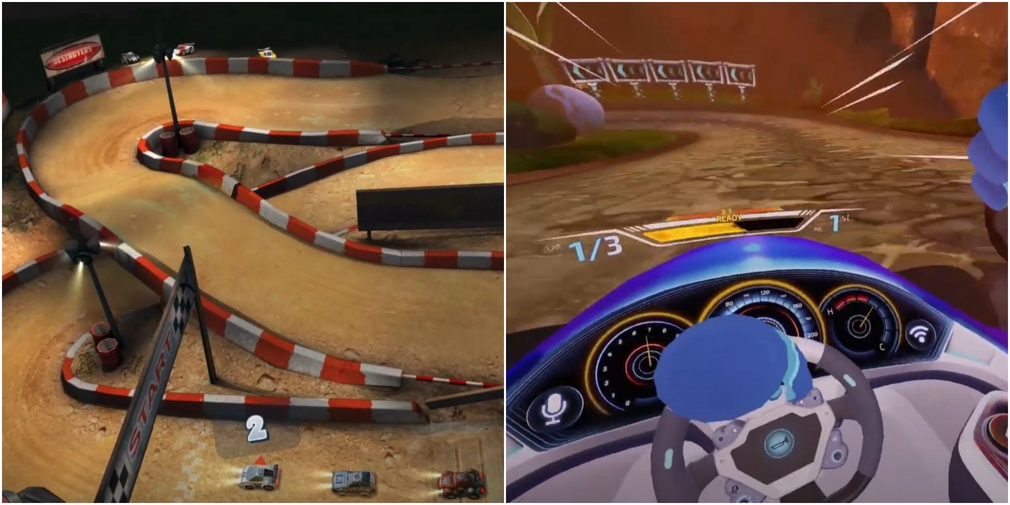 Wish shoulder brush The Best Racing Games On The Oculus Quest