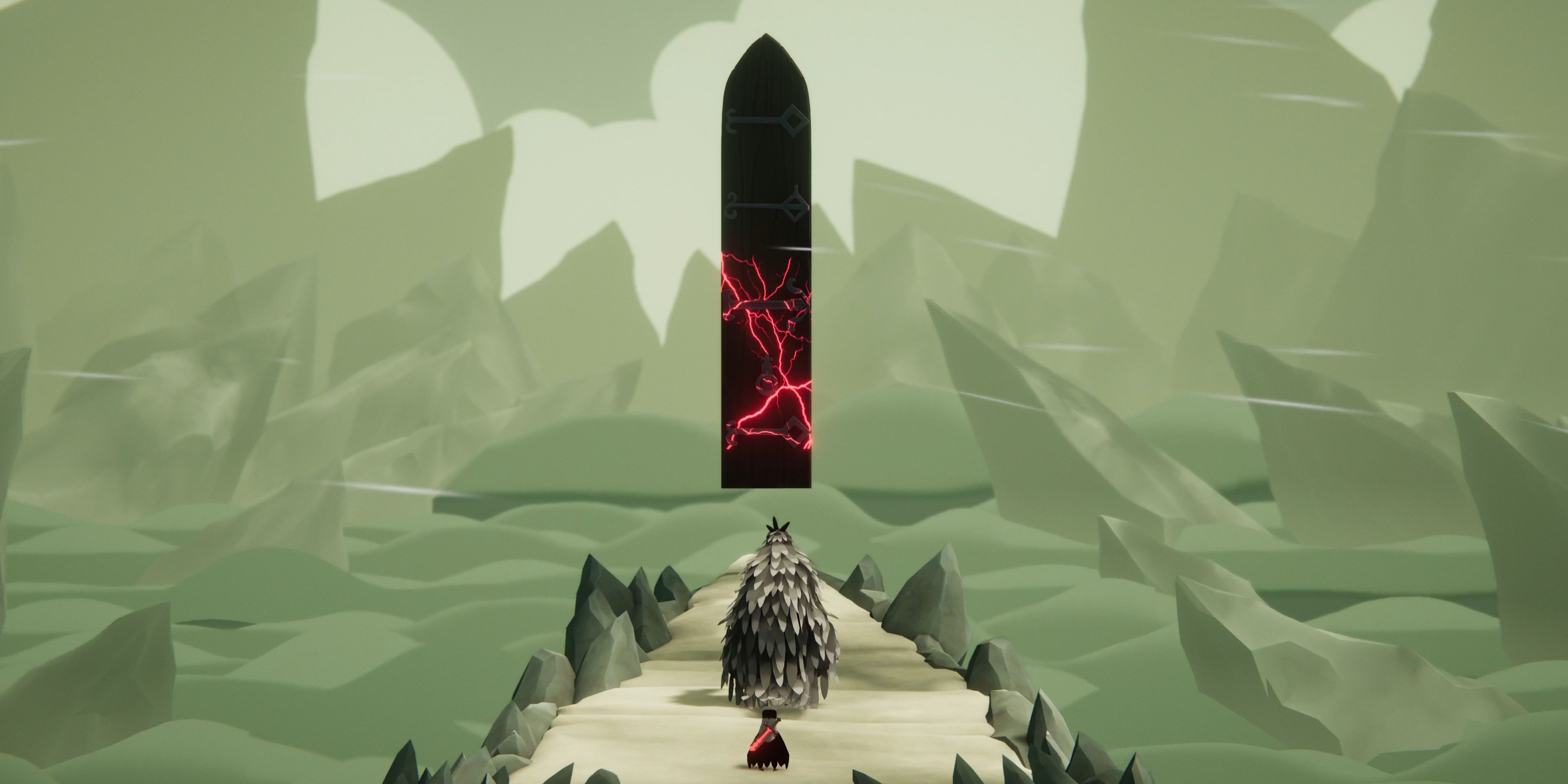 A screenshot showing gameplay in Death's Door