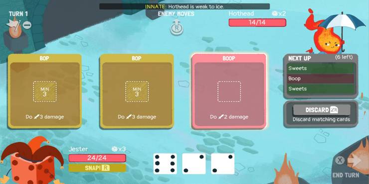 dicey dungeons jester gameplay