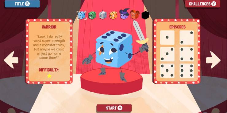 dicey dungeons warrior