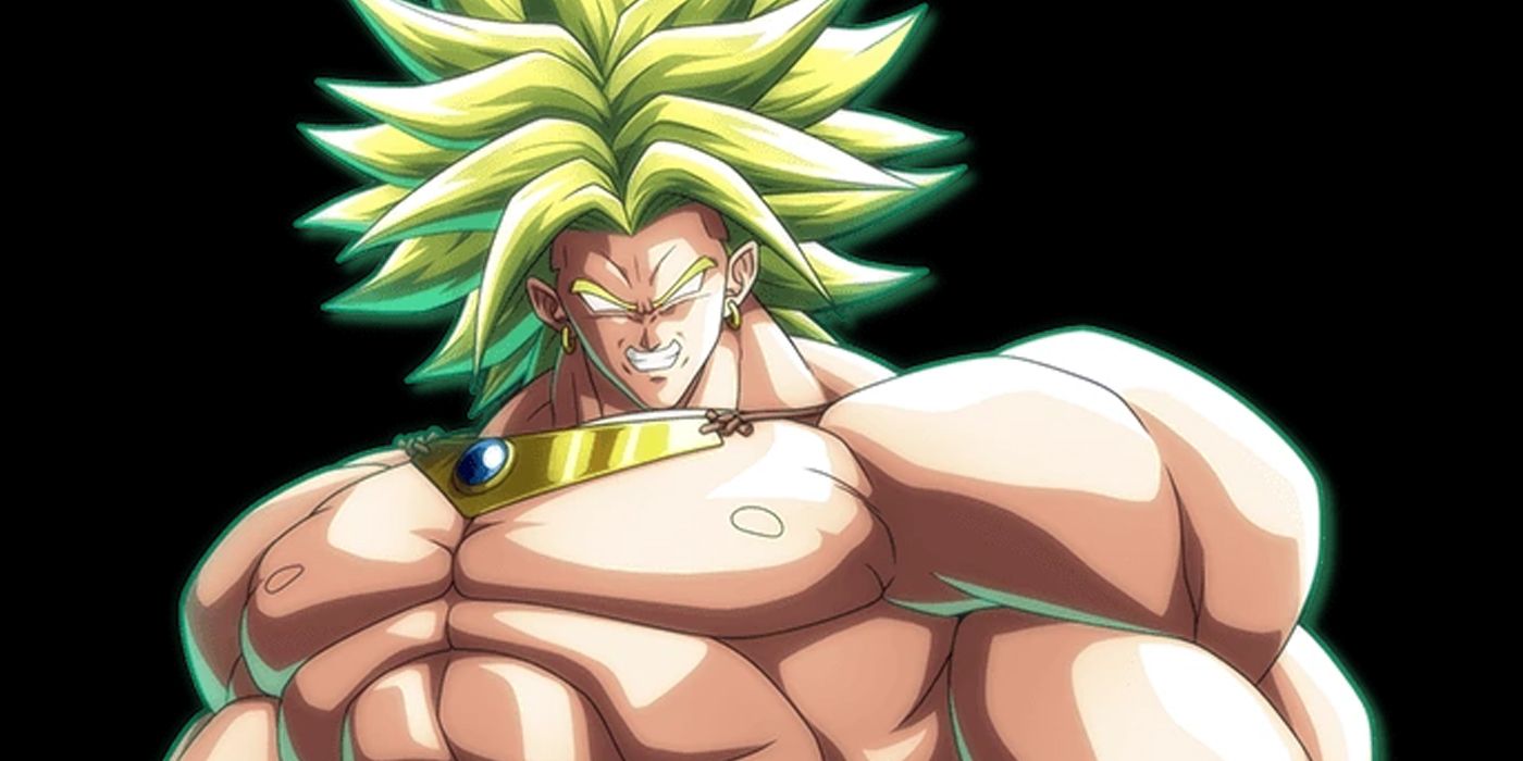 dragon ball fighterz dlc characters broly looking off camera