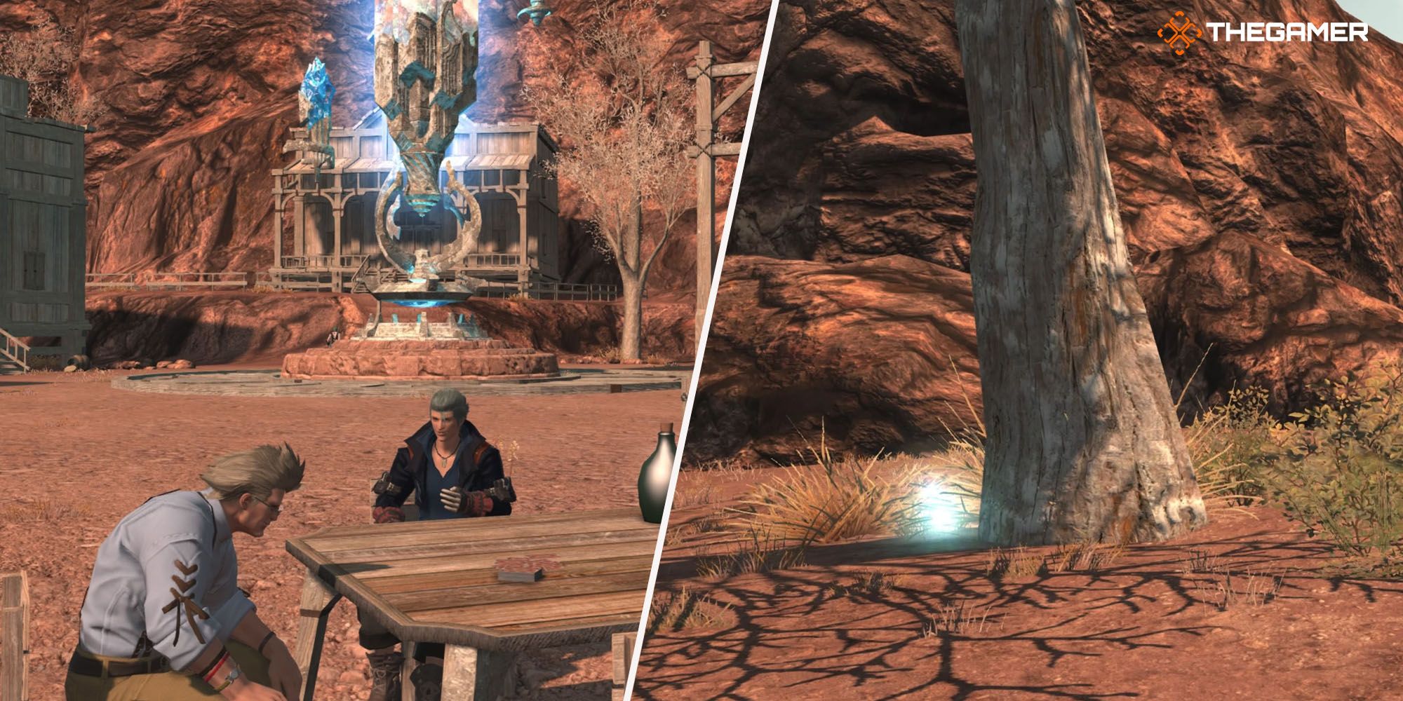 final fantasy 14 mystery miners quest collage