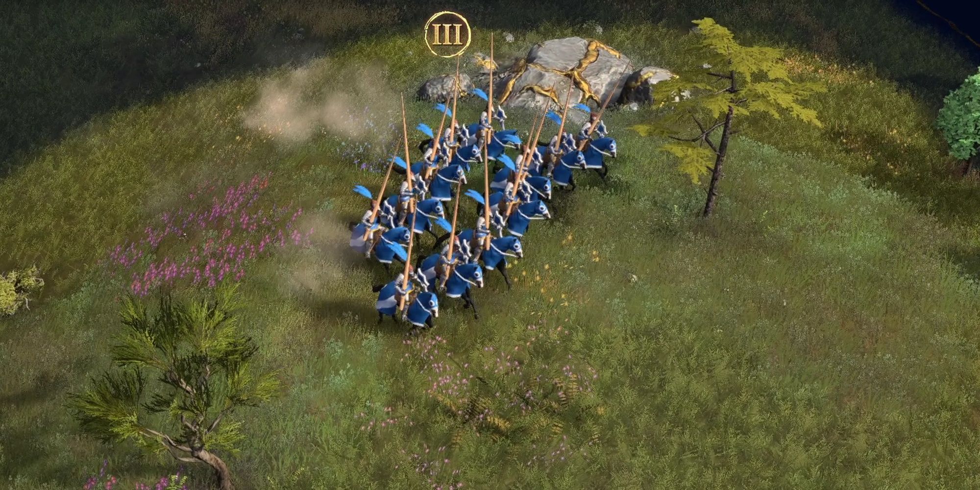 Age Of Empires IV: French Cavalry Patrolling In Formation