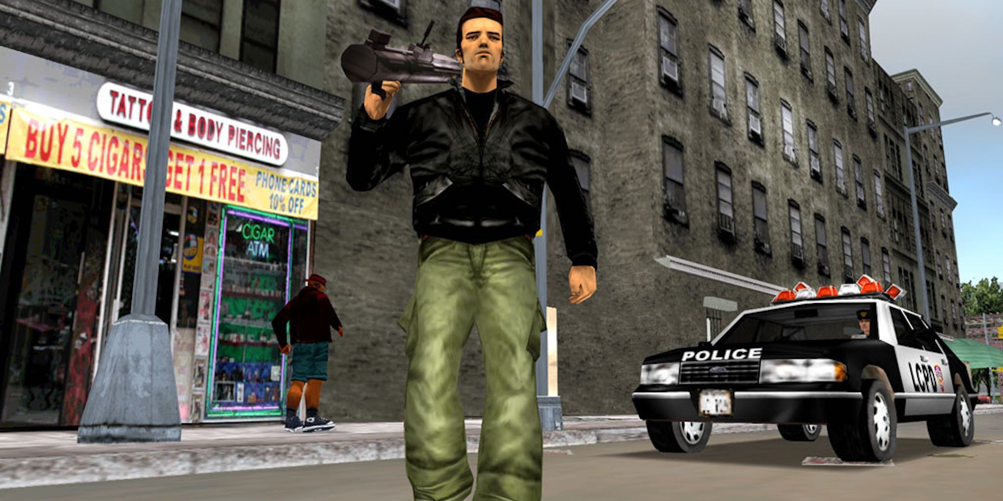 gta 3 claude in liberty city with rocket launcher