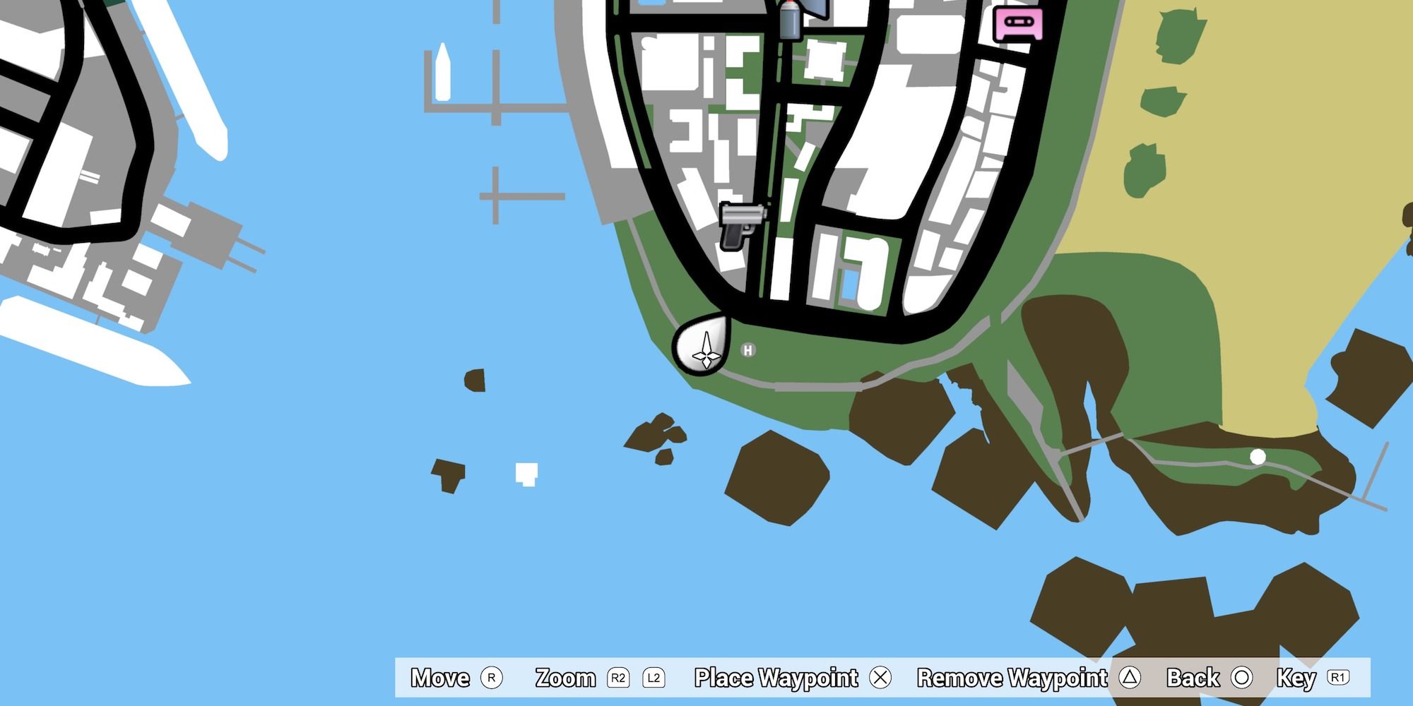 GTA Vice City: First Island Hidden Package Locations