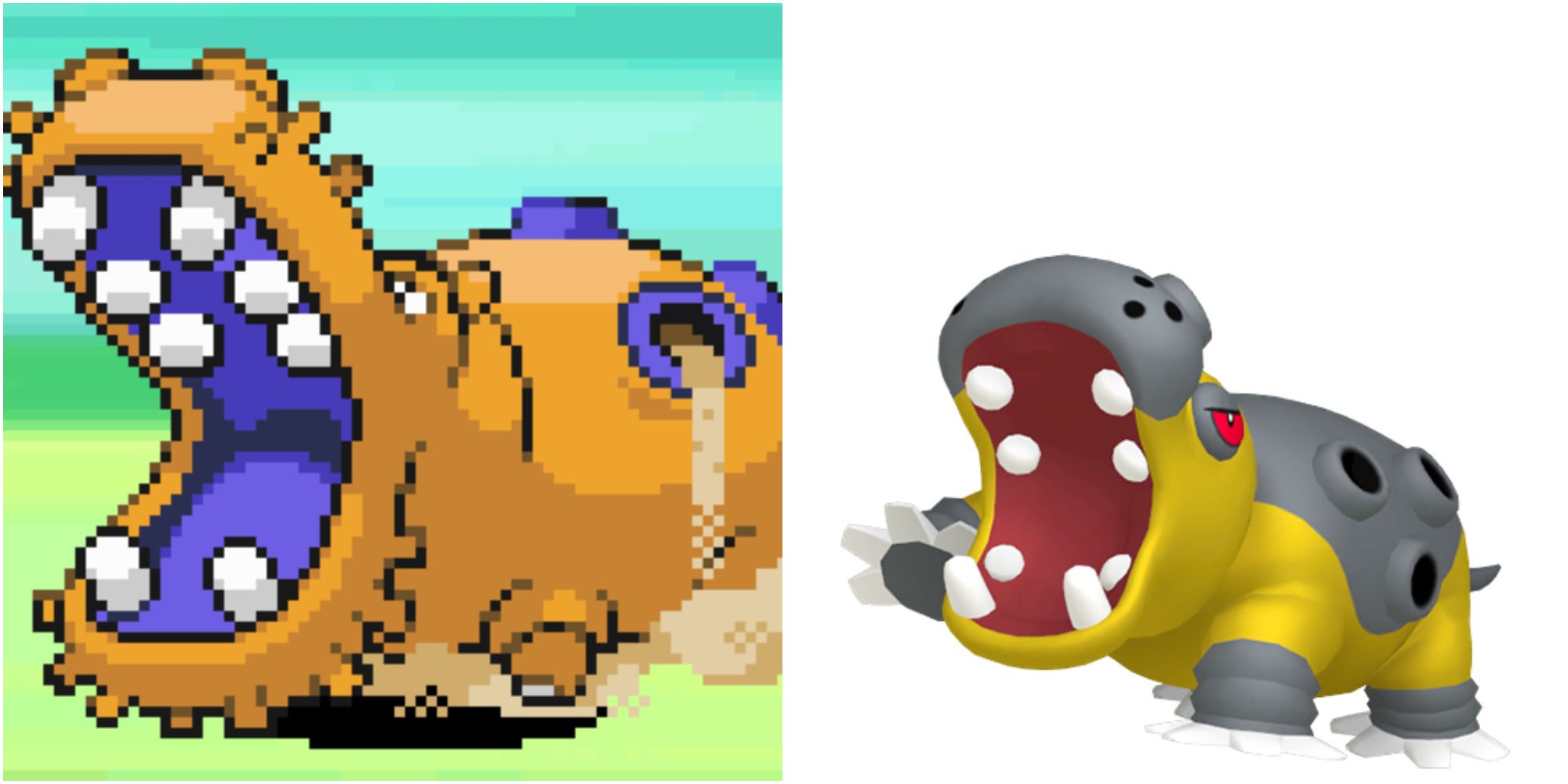hippowdon design beta vs final