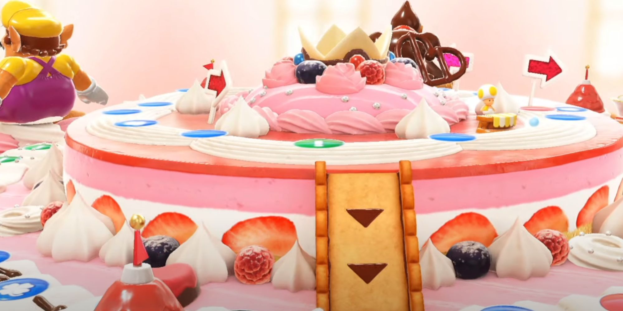 mario_party_superstars_peach's_birthday_cake_board_with_toad_shop