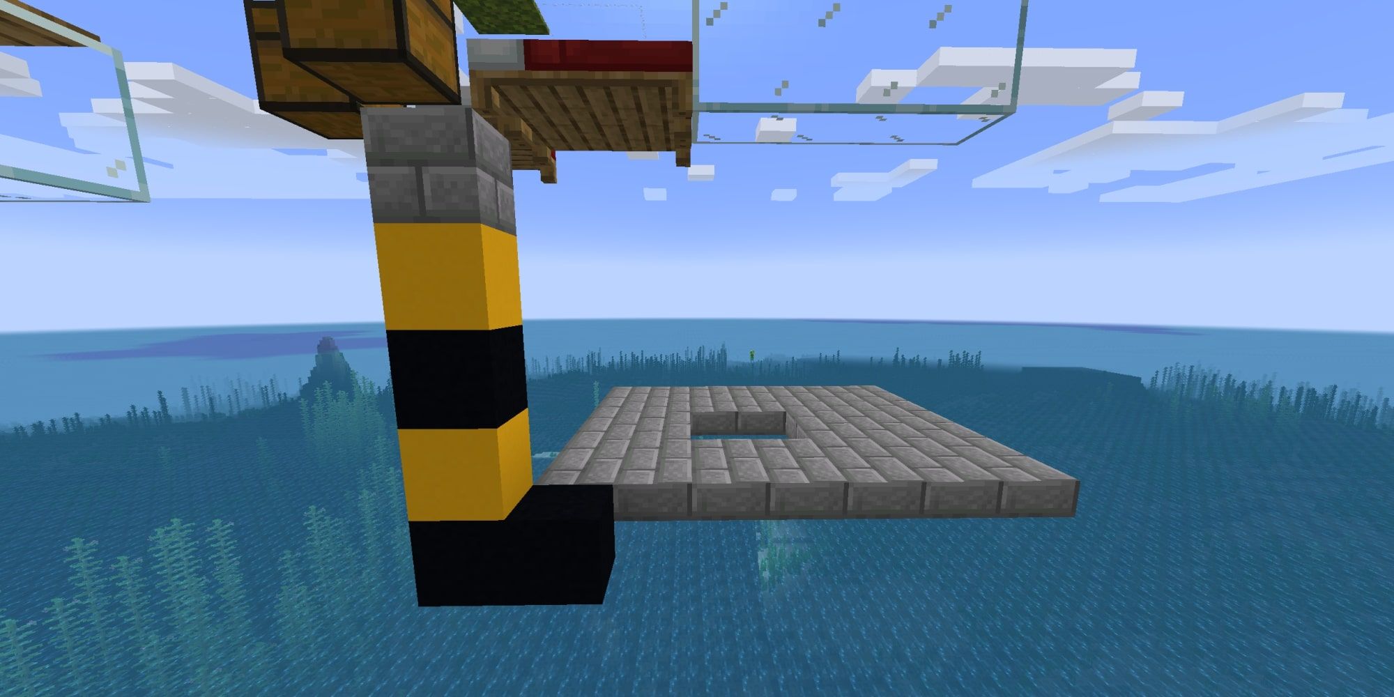 Minecraft Iron Farm Spawning Platform Height