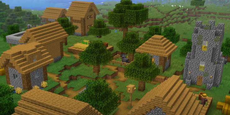 minecraft_village_in_plains_biome.jpg (740×370)