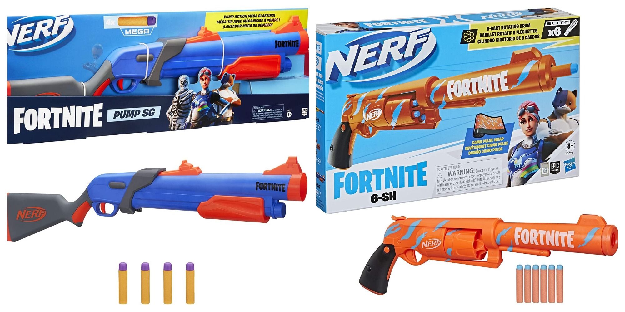nerf guns fortnite-themed holiday gift ideas