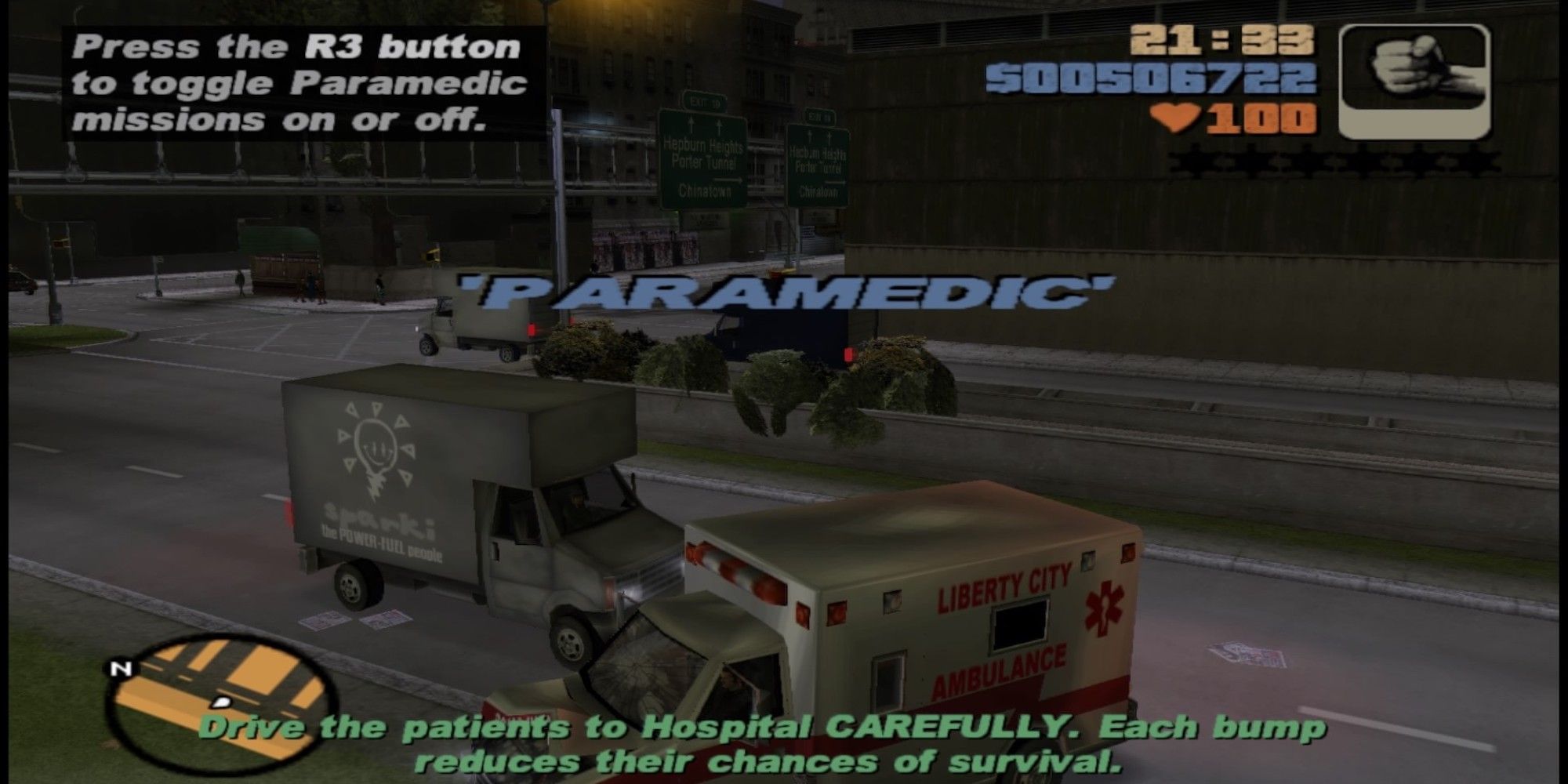 paramedic gta 3