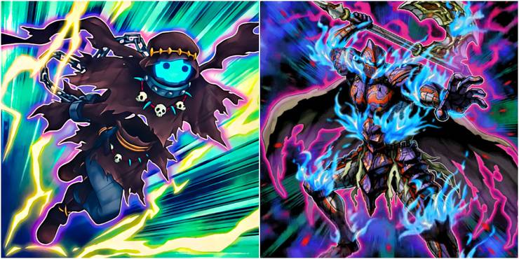 Yugioh phantom knights boots and rusty bardiche