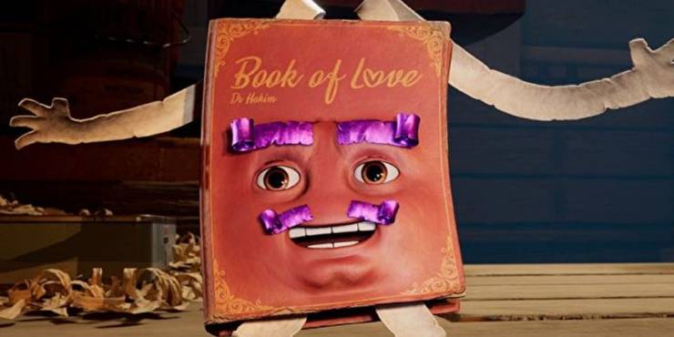 Why Does The Book Have Facial Hair?