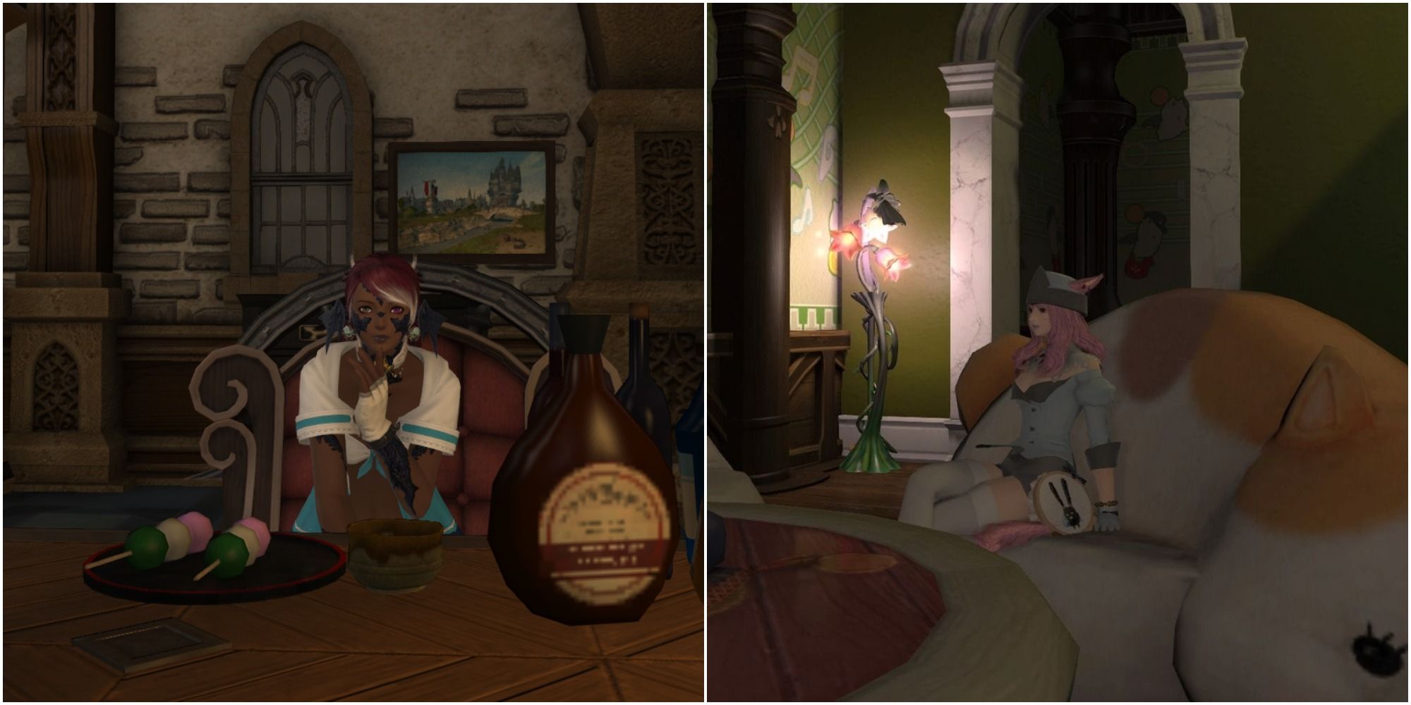 Apartment Rooms in Final Fantasy 14